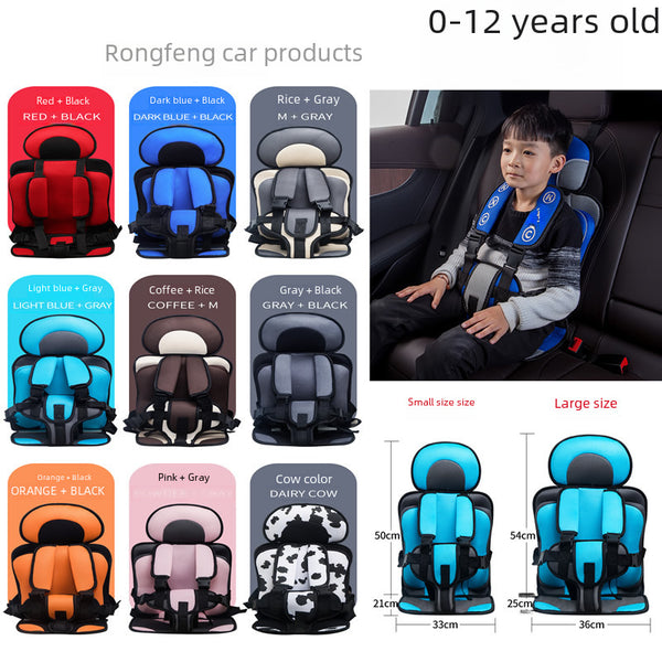 Non-car Child Safety Seat Wholesale Cushion Cushion Cross-border Portable Baby Universal Car Seat Retail Second