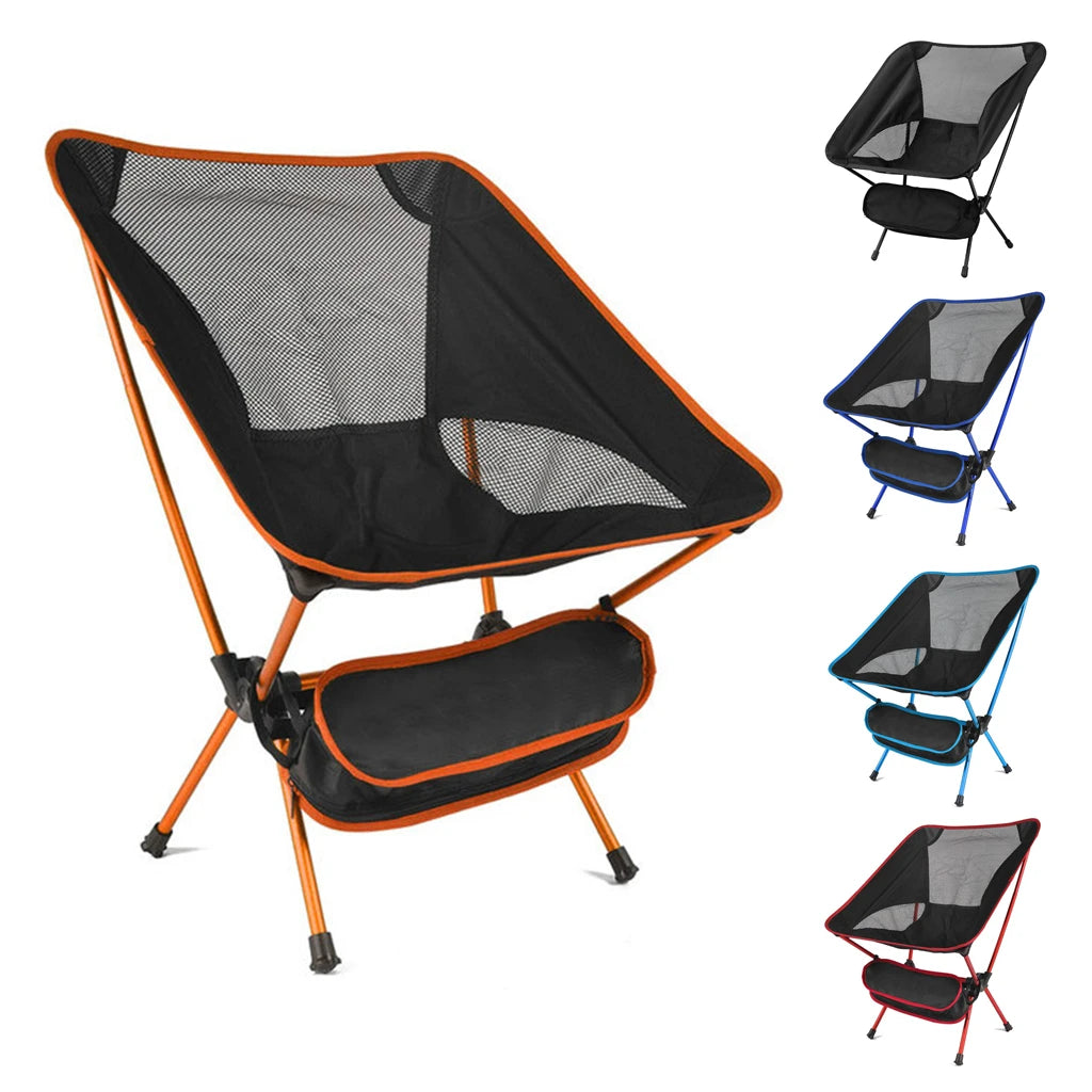Folding Chair Ultralight Detachable Portable Lightweight Chair Folding Extended Seat  Fishing Camping Home BBQ Garden Hiking Retail Second