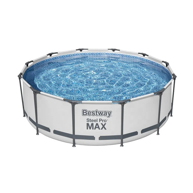 Get Ready for Summer Fun: 12ft x 39.5in Outdoor Easy Set Steel Pro MAX Pool – Above Ground Frame Swimming Pool Set