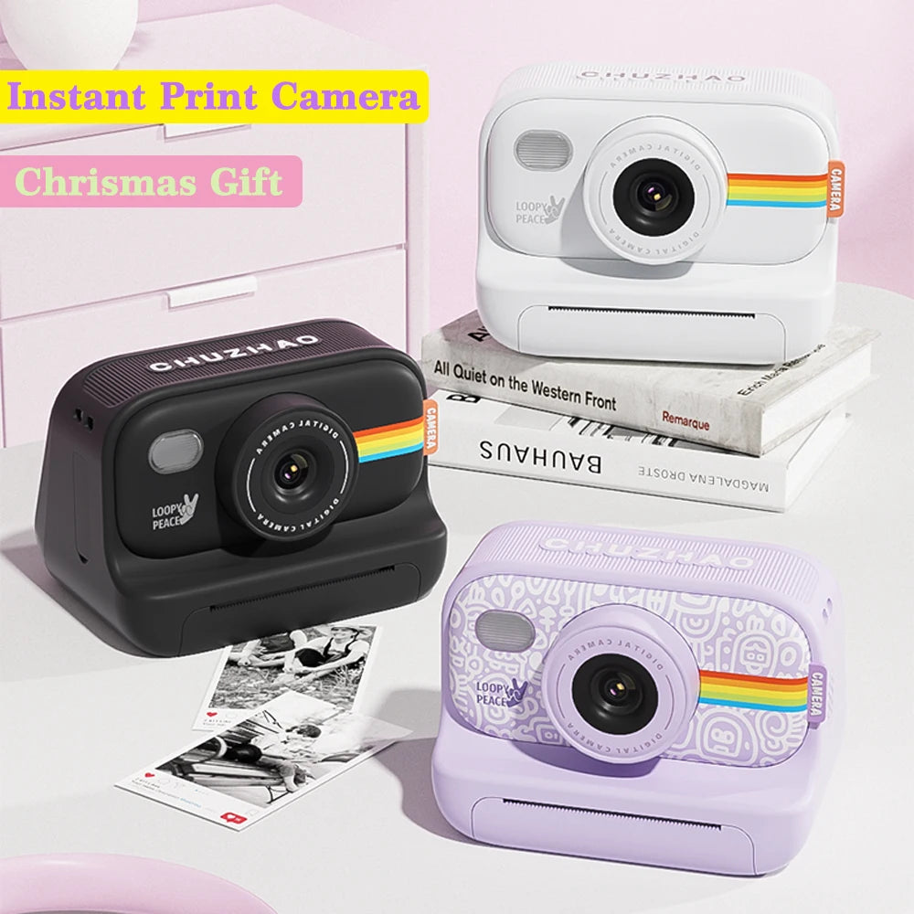 Kids Instant Print Camera - Perfect Gift for Creativity