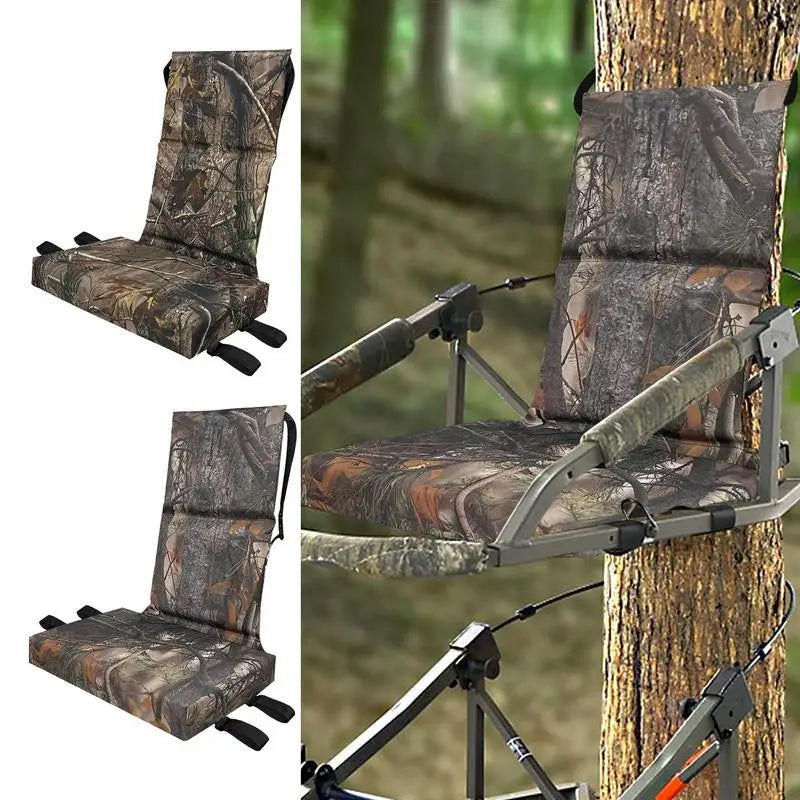 Ladder Stand Seat Adjustable Strap Replacement Treestand Seats Seat Tree Stand Rail Pads Hunting Accessories Ladder Stands Lock