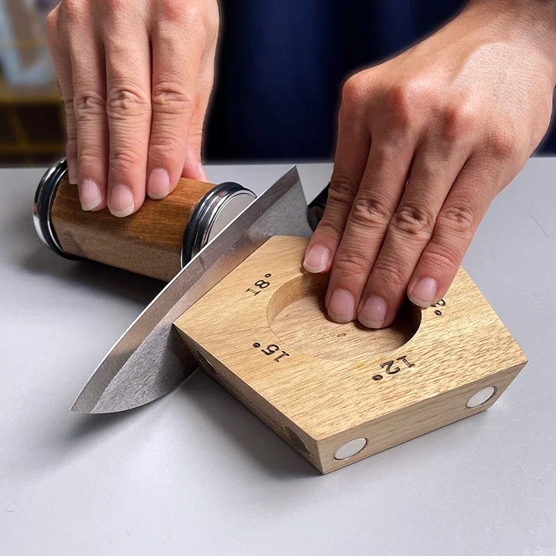Diamond Knife Sharpener - Precision Angle Control