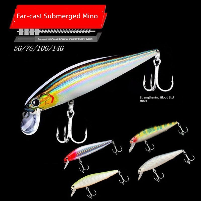 Hover Mino Lure Fresh Water Sea Fishing Mandarin Fish Lure Retail Second