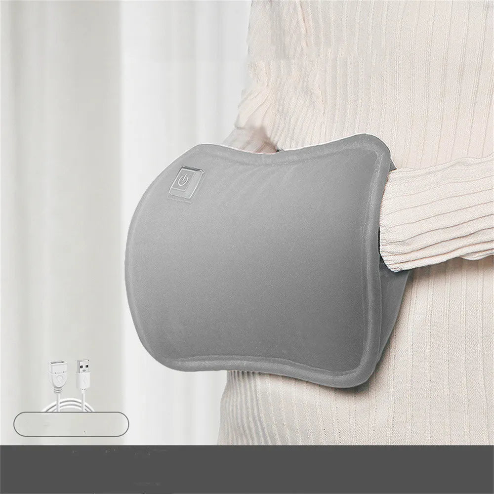 USB Charging Hand Warmer Cold-Proof Electric Heating Pad Flannel Graphene Heat Explosion-Proof Warm Bag Winter Sleeping Pillow